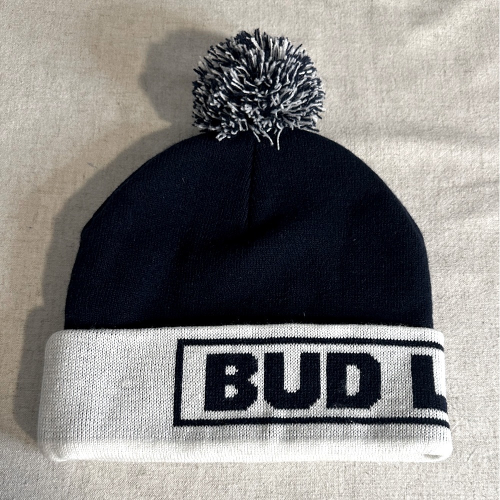 Bud Light Knit Beanie Blue